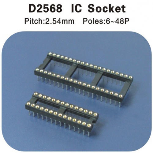  IC Sooket 2.54角度連接器 D2566