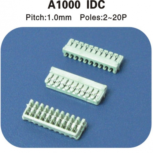  JST IDC 1.0刺破連接（jiē）器 A1000