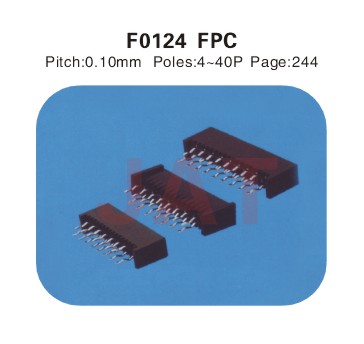  F0124 1.25係類貼（tiē）片插件 連接器