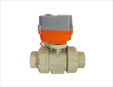 支架一體式電動、氣動雙（shuāng）由令球閥（fá）