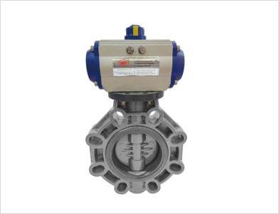 CPVC氣動（dòng）蝶（dié）閥